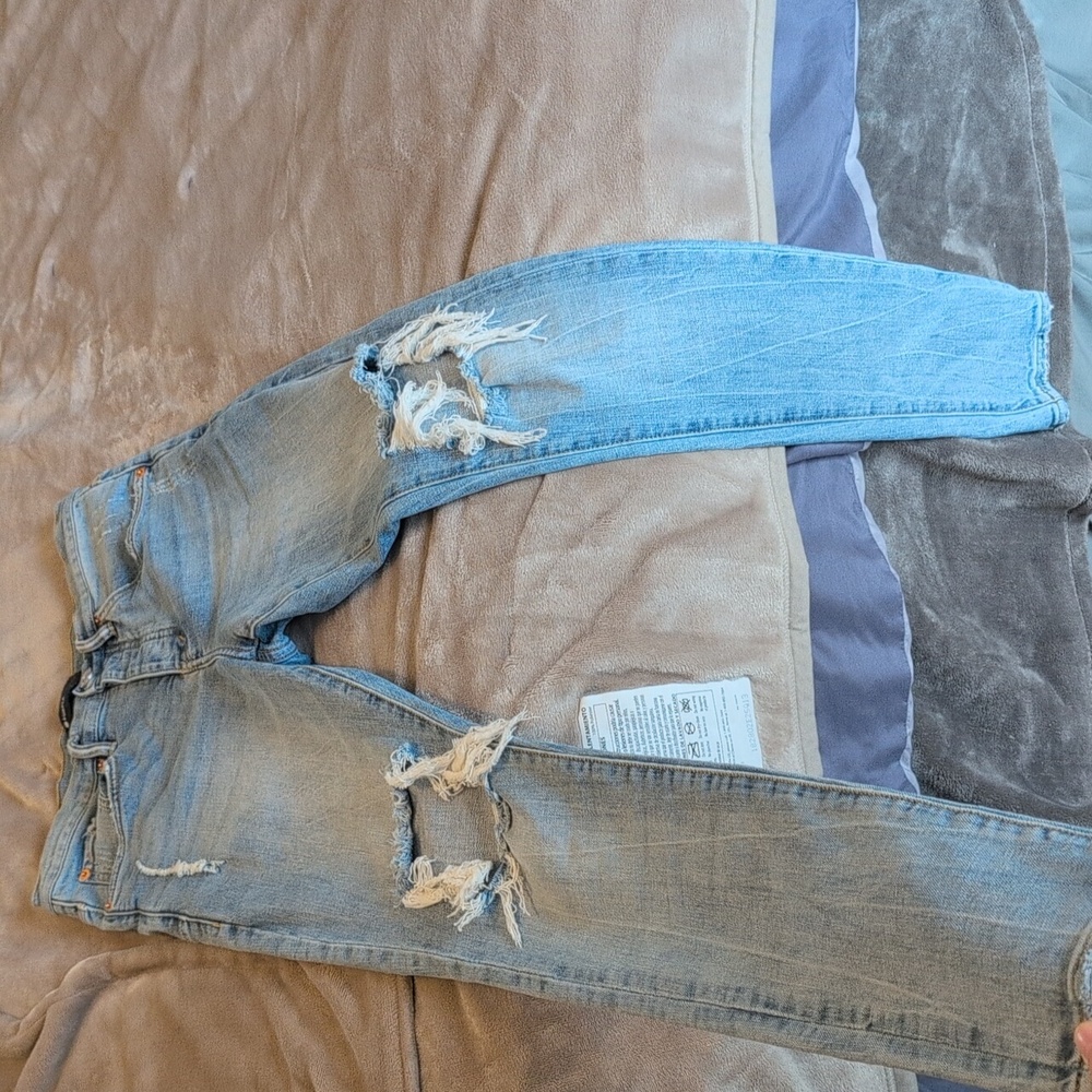 Purple jeans mens 28 blue jeans